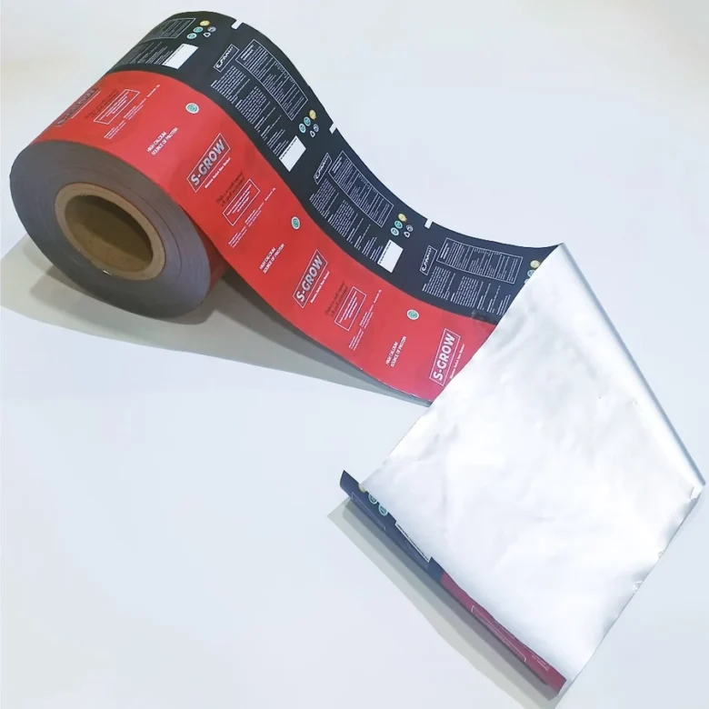 Cetak Roll Stock Aluminium 100 PET12/ALU7/LLDPE80 (W) Glossy/Matte - 740mm